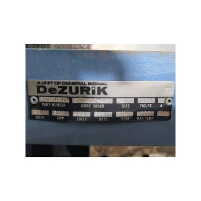 USED DEZURIK 824