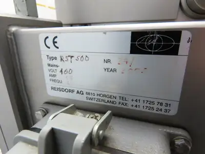 Reisdorf RST300/500 Template Depositor Cookie Dough Scraper Stencil Machines