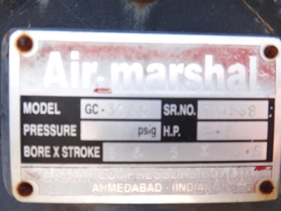 Degasser - Horizontal Vacuum Degasser, Air Marshall Compressor,