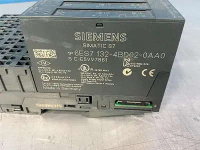 Used SIEMENS 6ES71324BD020AA0 PLC Input & Output Ohio US | HGR 24 #1455458