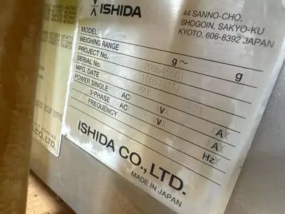 Used 2021 Ishida CCW-RV-210W-1S/30-WP Scales Illinois US | M&M Equipment Corp. #1267191