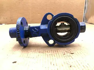 Keystone 2″ CI Manual Wafer Butterfly Valve w/ Stainless Disc 250PSI