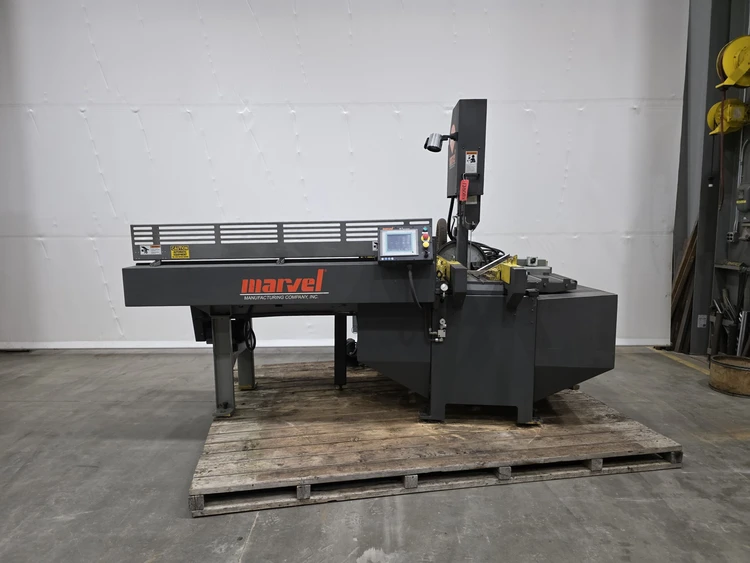 Used MARVEL MANUFACTURING 380 VERTICAL TILT FRAME SAW Vertical Band Saws Michigan US | Vander Ziel Machinery Sales #483377