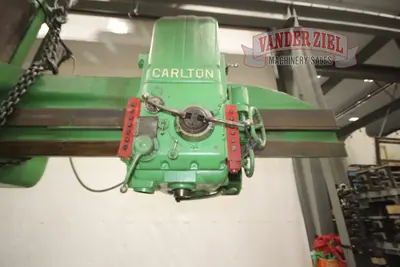 Carlton 8’ x 19” Radial Drill, Model 4A - Add An Inverter Drive - Make it Like New!!