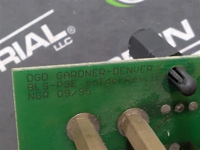 DGD Gardner Denver BLS-P3E Servo Controller Board Rev. 1.1 8007-0115 Used