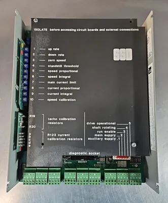 SSD EUROTHERM AC DRIVE CONTROLLER SSD 541 -250-9-5-0-120-1010-00. Loc 1F