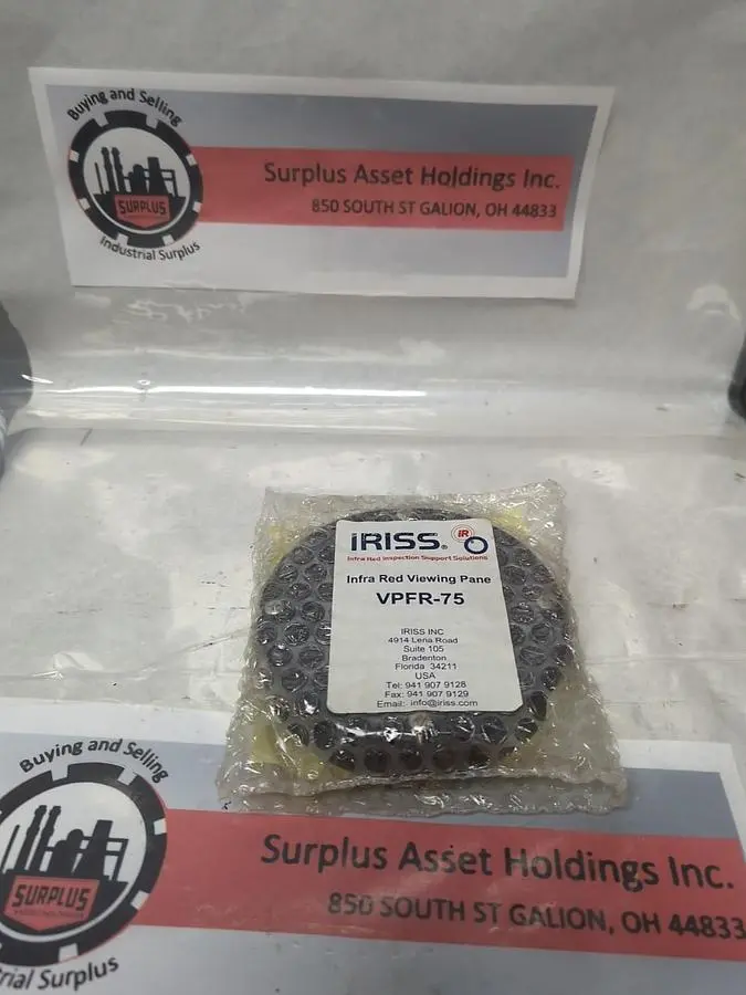 New | in-Stock IRISS VPFR-75 Miscellaneous Equipment (Electrical & Power) | Surplus Asset Holdings #1198249