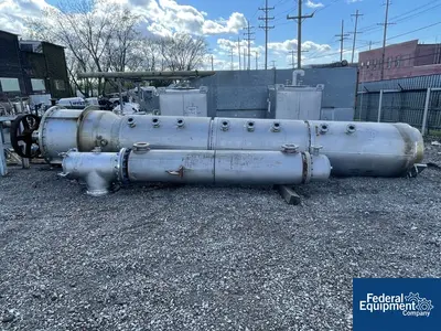 USED Votator 158 Sq Ft Votator Wiped Film Evaporator, 304 S/S