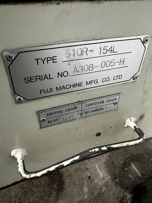 FUJI 20" X 102" CHIP CONVEYOR