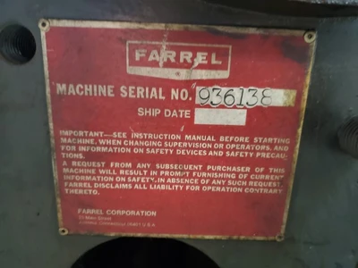 Farrel 9D 180L Spare Mixer Body