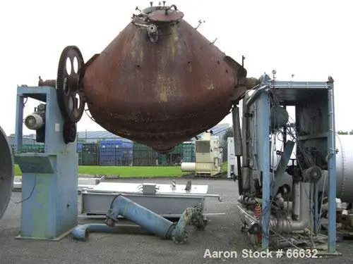Used HENKHAUS _UNKNOWN_ Double Cone - V Rotary Vacuum Dryers Illinois US | Aaron Equipment #85626