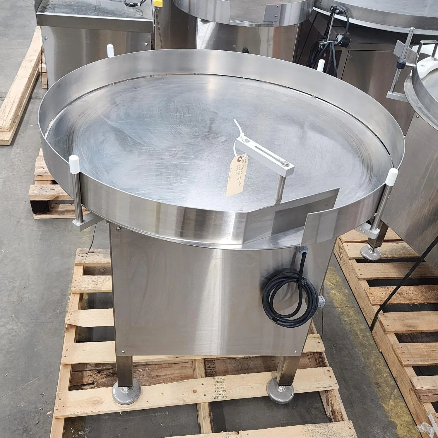 Stainless Steel Rotary Accumulation Table # 2566