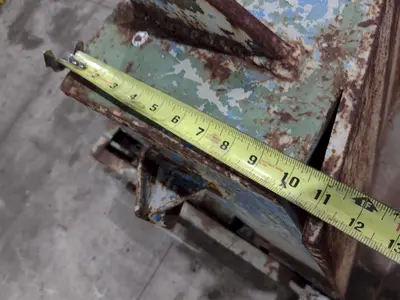 20,000 LBS AMERICAN STEEL LINE HYDRAULIC COIL UPENDER: STOCK #23596
