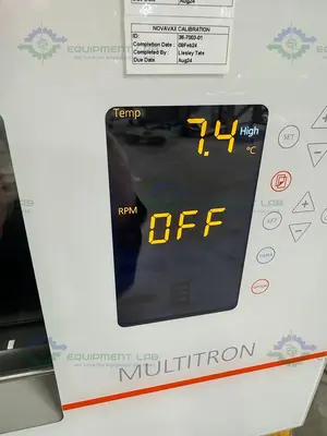 USED INFORS HT MULTITRON I80102  REFRIGERATED INCUBATOR SHAKER 5C TO 65C MFG 22