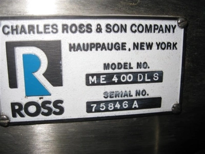 Used ROSS _UNKNOWN_ Homogenizers Connecticut US | DMC Industries #1281568