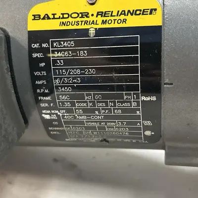 Used BALDOR KL3405 Industrial Controls Ohio US | Surplus Asset Holdings #1507161