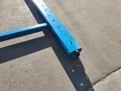 150" X 36" Upright (Blue)