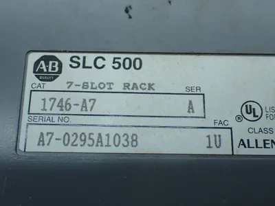 USED ALLENBRADLEY 1746A7