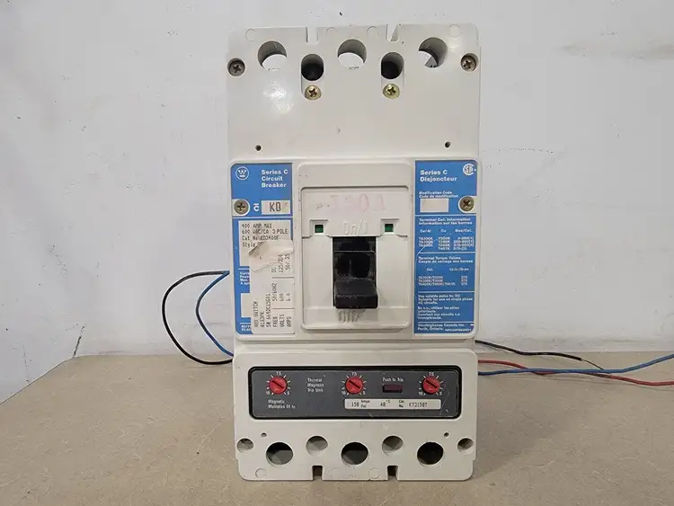 Used WESTINGHOUSE KD3400F Circuit Breakers British Columbia CA | Lenmark #409359