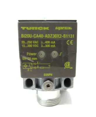 NEW TURCK BI20U-CA40-ADZ30X2-B1131 PROXIMITY SENSOR BI20UCA40ADZ30X2B1131