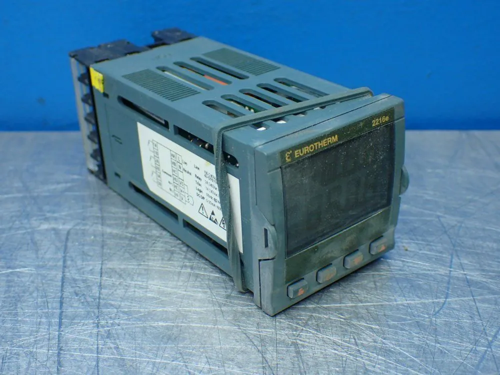 Used EUROTHERM 2216E/AL/VH/R1/R1/RF/2YM/ENG/XXXXX/EU0523 Temperature Controls Ohio US | HGR 24 #802932