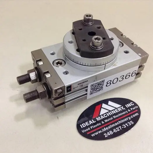 Used SMC MSQB20A Rotary Actuators | Ideal Machinery #619328