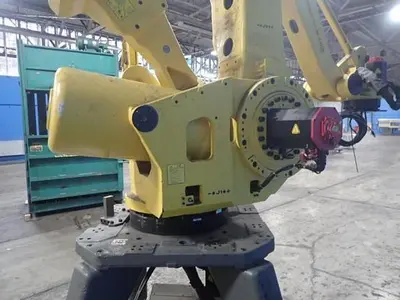 Used FANUC M41OIB/700 WITH R30IB CONTROL, CABLES & TEACH PENDANT Robots | Harbor Machinery Inc. #1283332