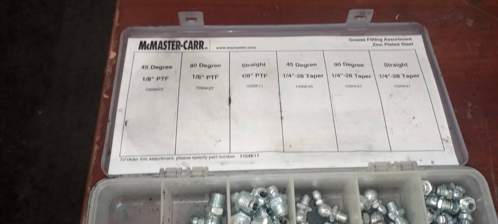 NEW McMaster-Carr 1154K11