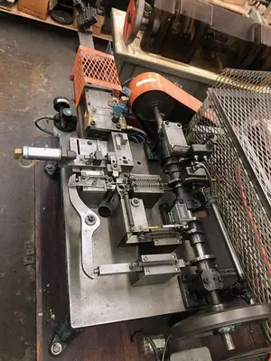 3376-145 Four Slide (4-Slide) Wire Forming Machine for Jewelry Earring Loop/Eyelet Wire Size .098