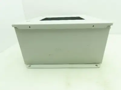 Hoffman A1412CHFL Electrical Enclosure 14x12x6" Terminal Blocks 7x5" Cutout