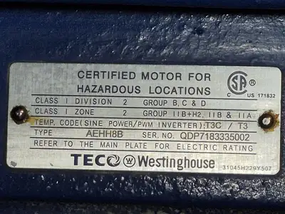 New | in-Stock TECO-WESTINGHOUSE APH06045-841 Motors (misc) British Columbia CA | Lenmark #246421