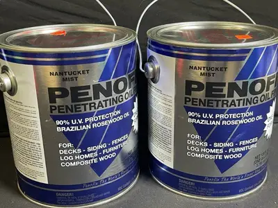 Penofin Nantucket Mist Penetrating Oil Finish - 128 oz (1 gal) - 2-Pack