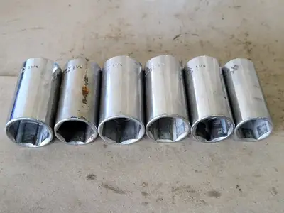 3/8" - 1-1/4" Assorted Deep Socket Set (16 pcs)
