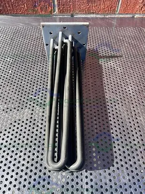 USED CHROMALOX IMMERSION HEATING ELEMENT