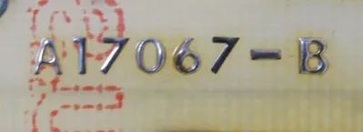USED MFRB 1Z8442 CIRCUIT BOARD A17067-B
