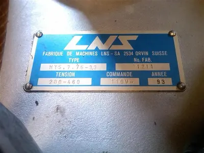 USED 1993 LNS HYS 7.76 3.3
