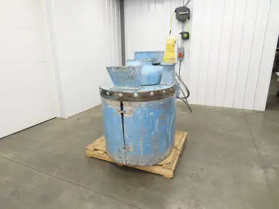 Industrial Mixer 75 Gallon Dual Impeller Master 5 Hp 220V 3Ph Gearbox Drive