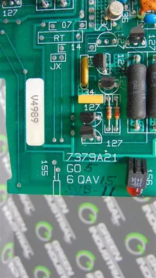 Westinghouse 7379A21G05 Ovation Input Card 6QAV15 Sub 11 Used