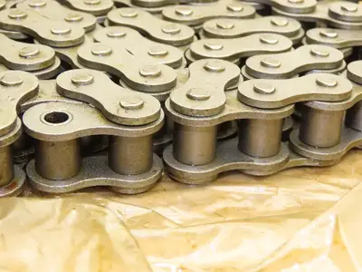 Browning J60 Riveted Roller Chain #60 Single Strand 3/4" Pitch 10'L  Lot of 2