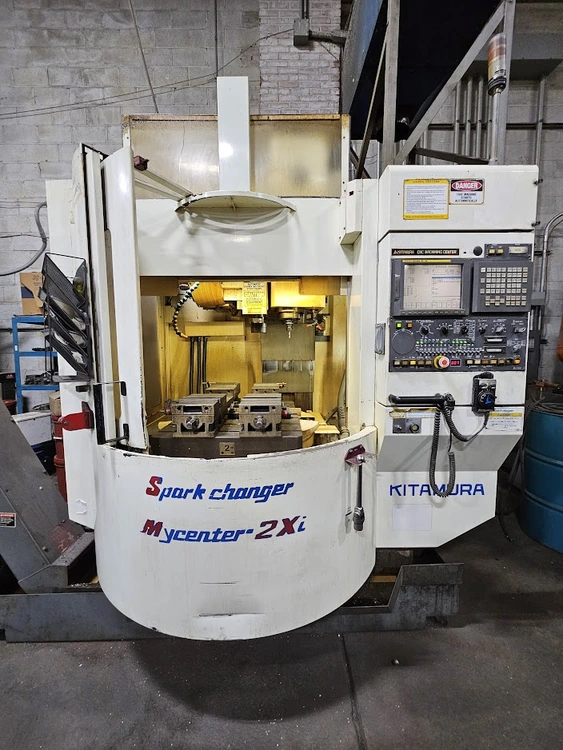 Used 2002 KITAMURA Mycenter 2Xi Sparkchanger Vertical Machining Centers Michigan US | Star Equipment Co., Inc. #1175465