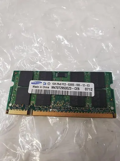 SAMSUNG M470T2953EZ3-CE6 1GB MEMORY