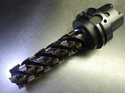 Kennametal HSK100A 2" 4 Flute Coolant Thru Milling Cutter 1734390R05 (LOC621)