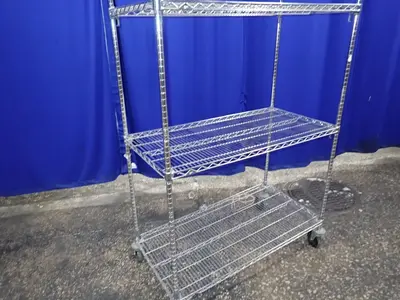 Metro 3 Shelves Wire Cart