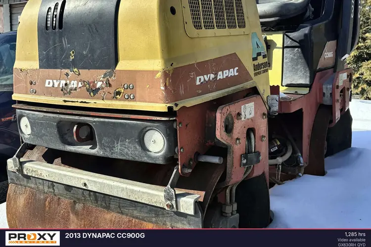 Used 2013 DYNAPAC CC900G Tandem Rollers New Jersey US | Proxy Equipment #1385321