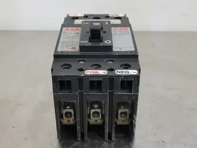 100 Amp, 3 Pole, 480 volts Circuit Breaker