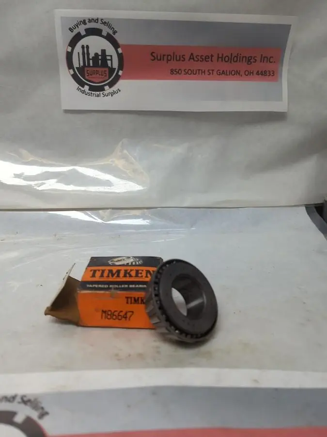 New | in-Stock TIMKEN M86647 Industrial Controls Ohio US | Surplus Asset Holdings #1239524