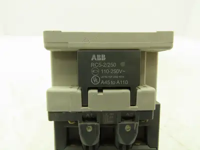 ABB A50-100 Contactor 3-Pole 100A 600VAC 115V Coil w/Overload TA75