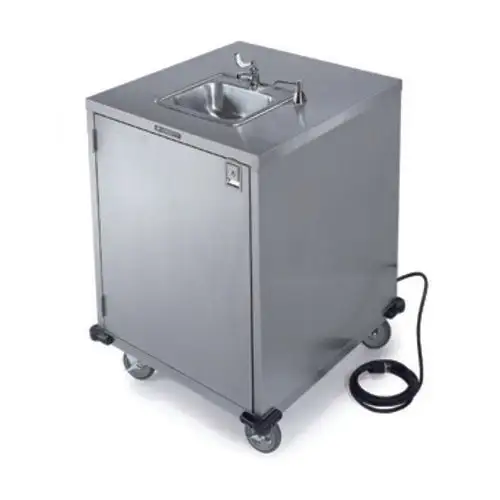Lakeside 9600 45"H Portable Sink w/ 5"D Bowl, Soap Dispenser