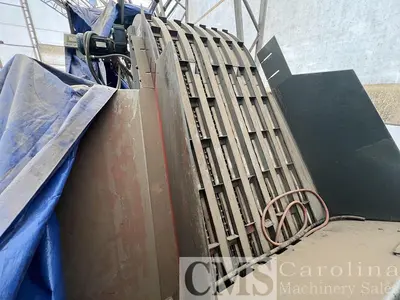 USED AUTOMATED INDUSTRIAL TECHNOLOGY AIT PALLET BOARD STACKER WITH UNSCRAMBLER