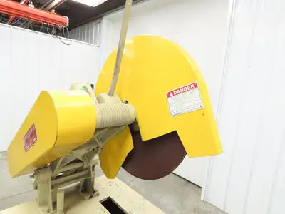 Everett 16-MIT Cut Off Abrasive Metal Saw 16" Blade Exhaust Blower 10Hp 3210RPM